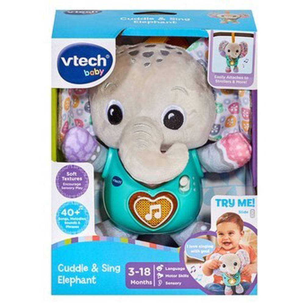 VTech Toys Cuddle & Sing Elephant, 3417765667039