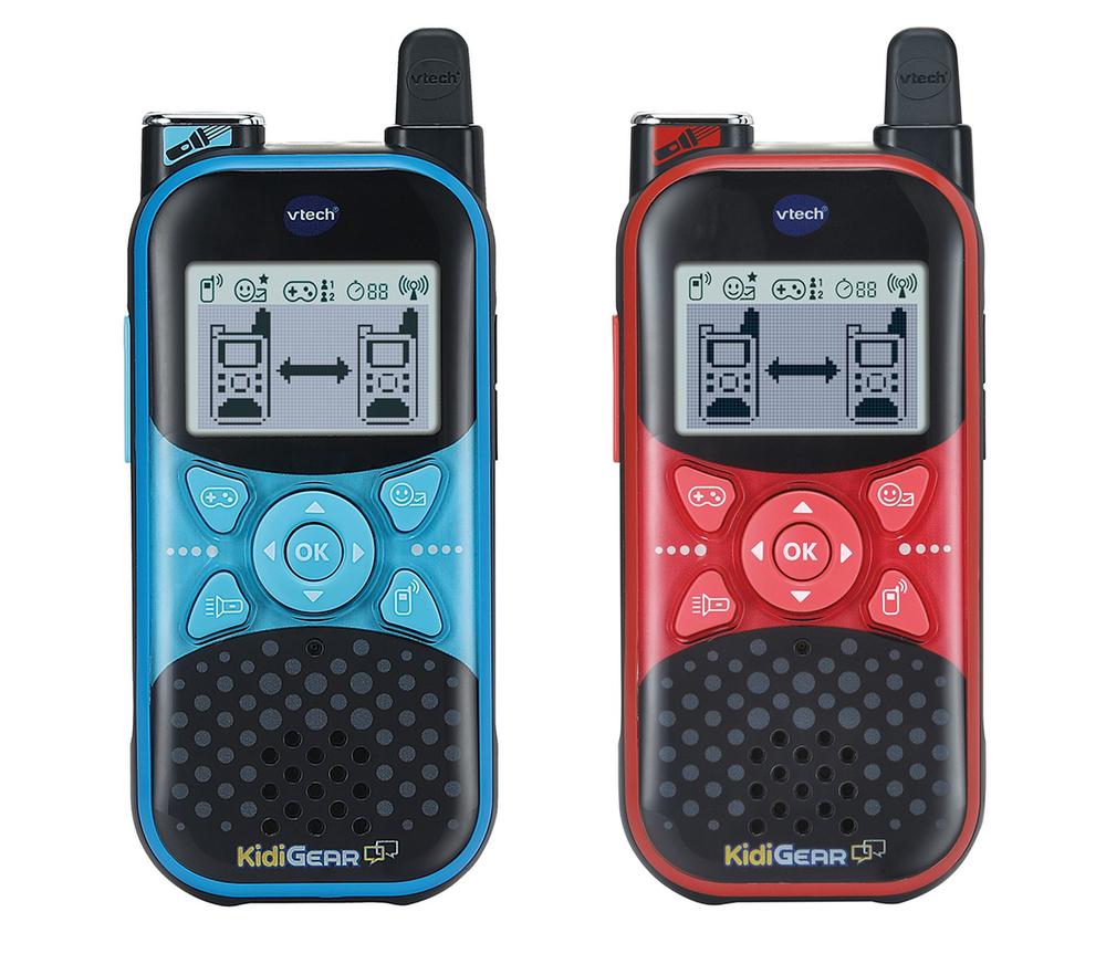 Vtech KidiGear Walkie Talkies Explorer (Blue/Red), 3417765725036