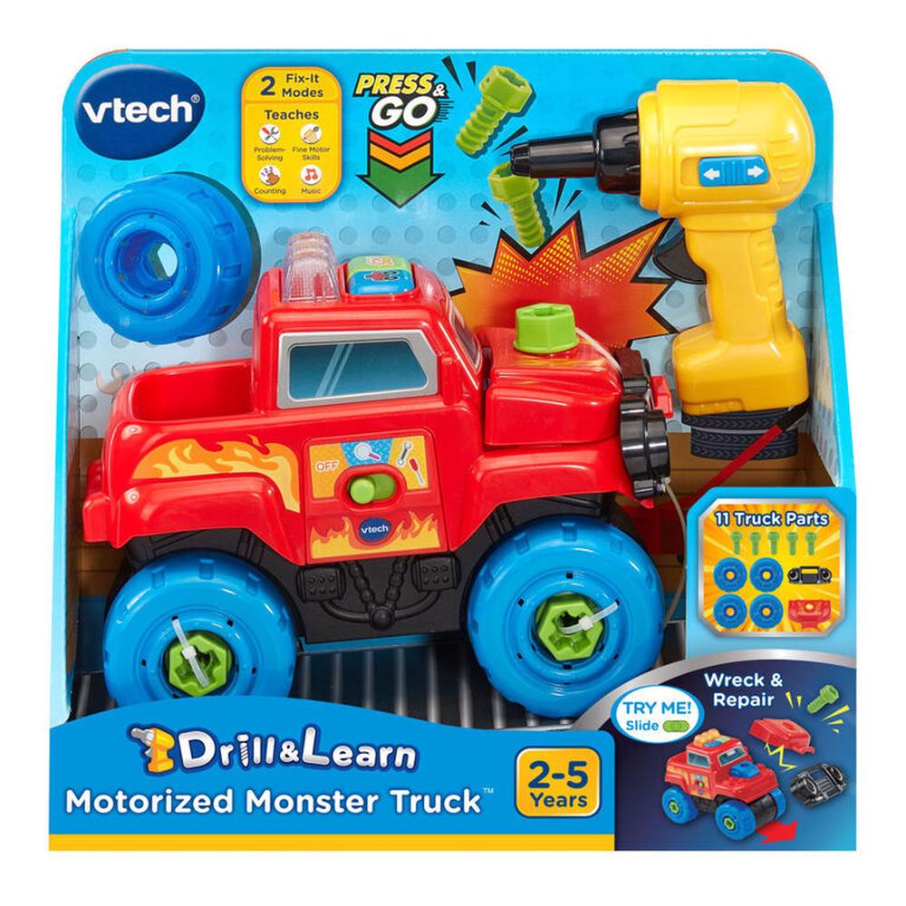 Drill & Learn Motorised Monster Truck, 3417765763007