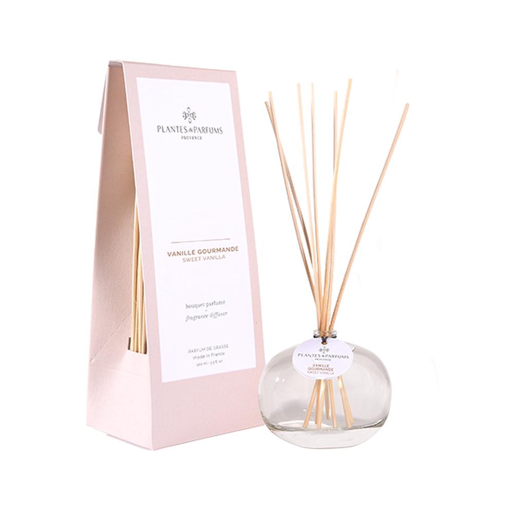 Plants & Parfums Fragrance Diffuser (Sweet Vanilla) - 100mL, 3424090704148