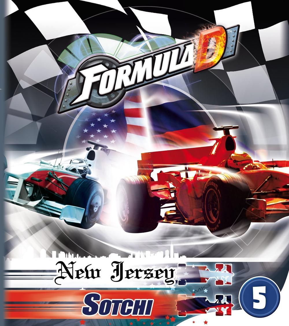 Asmodee Formula D - Expansion 5 (New Jersey/Sotchi), 3558380021933