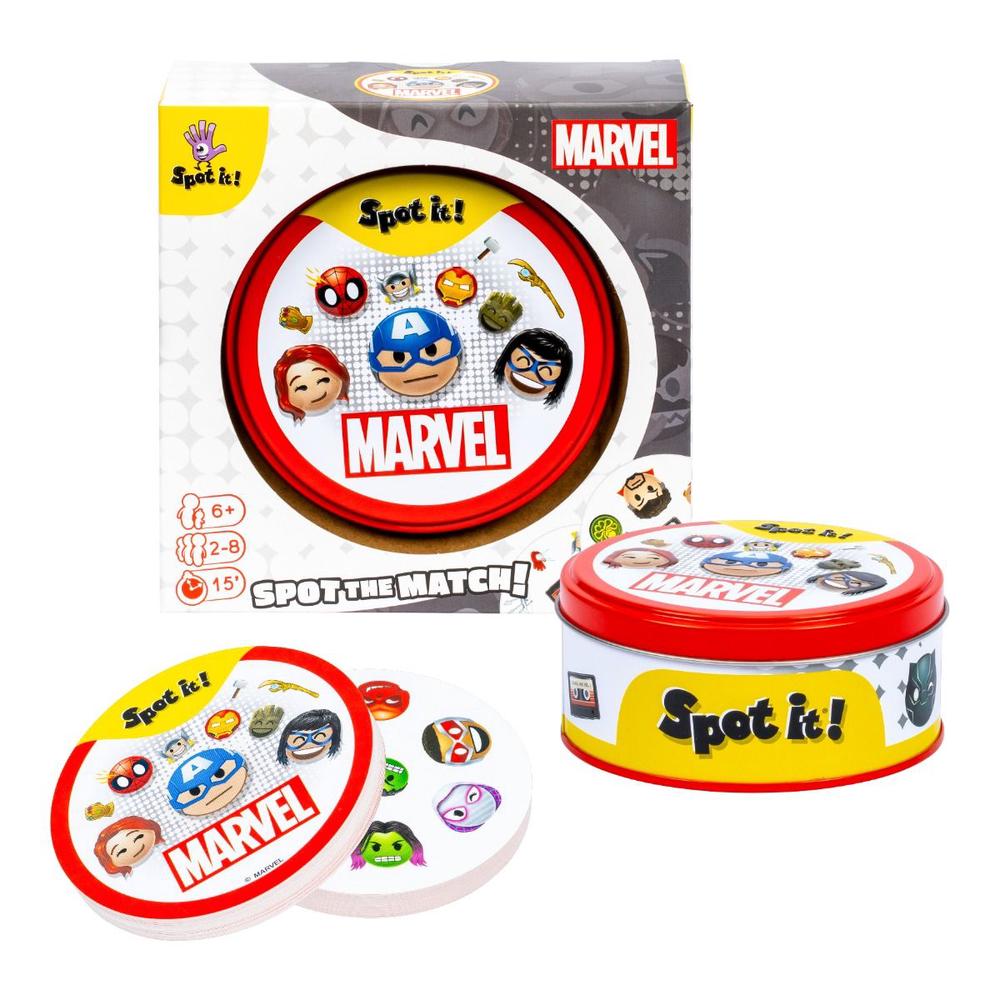 Spot It! Marvel, 3558380119487