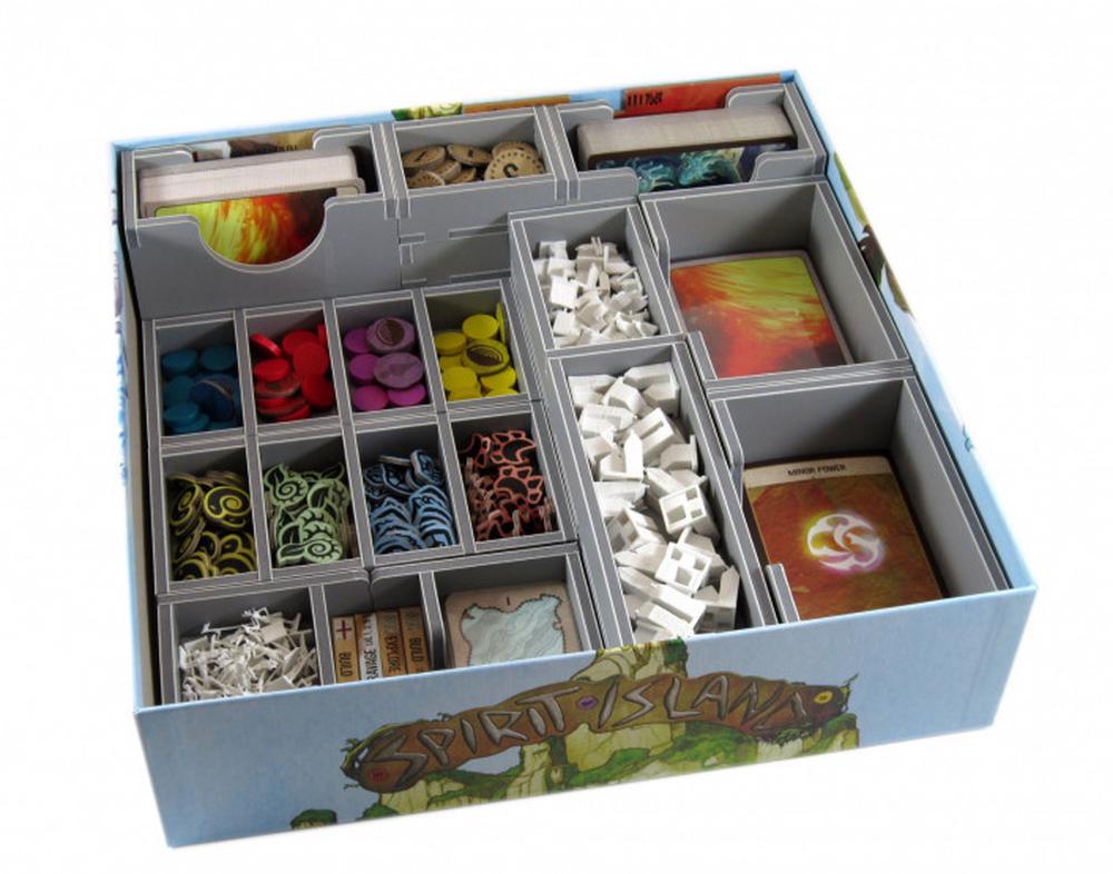 Folded Space Spirit Island Game Insert Accessory, 3800501487068
