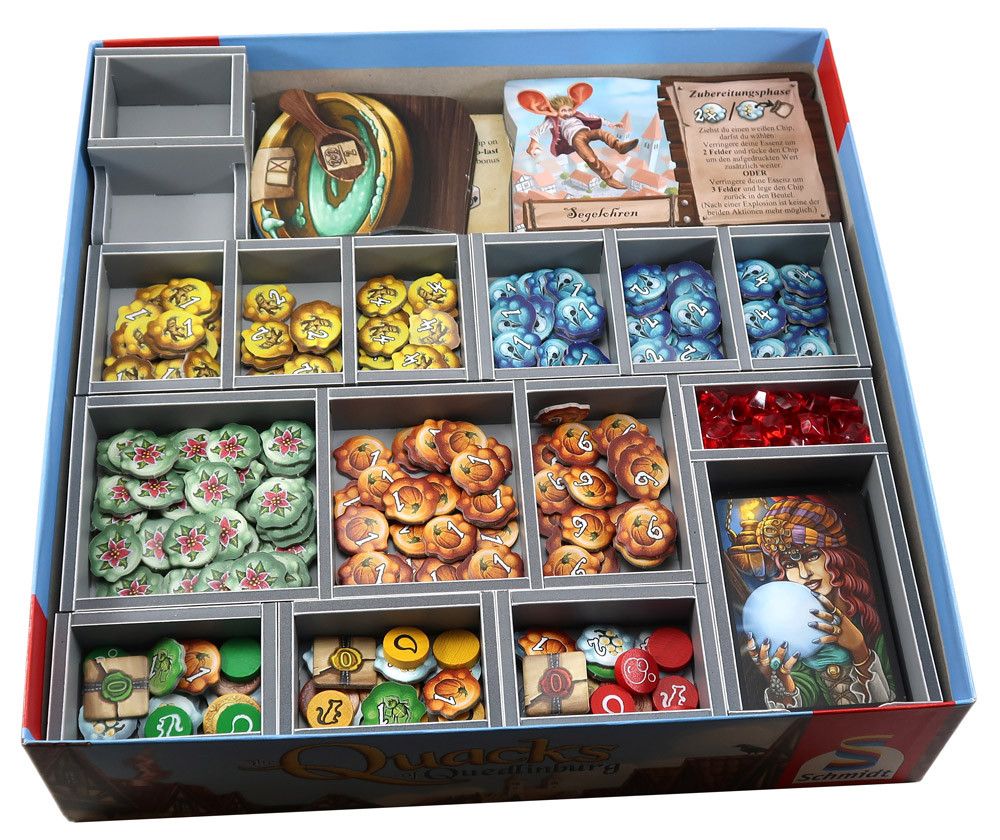 Folded Space Quacks of Quedlinburg & Expansions Game Inserts by Folded Space - ISBN: 3800501487112