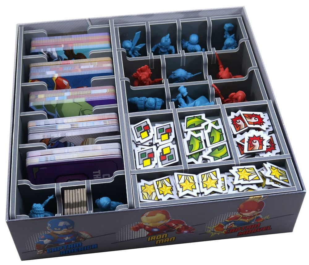 Folded Space Marvel United Game Inserts Accessory by Folded Space - ISBN: 3800501487389