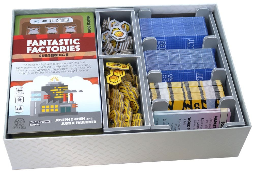 Folded Space Game Inserts - Fantastic Factories by Folded Space - ISBN: 3800501487754
