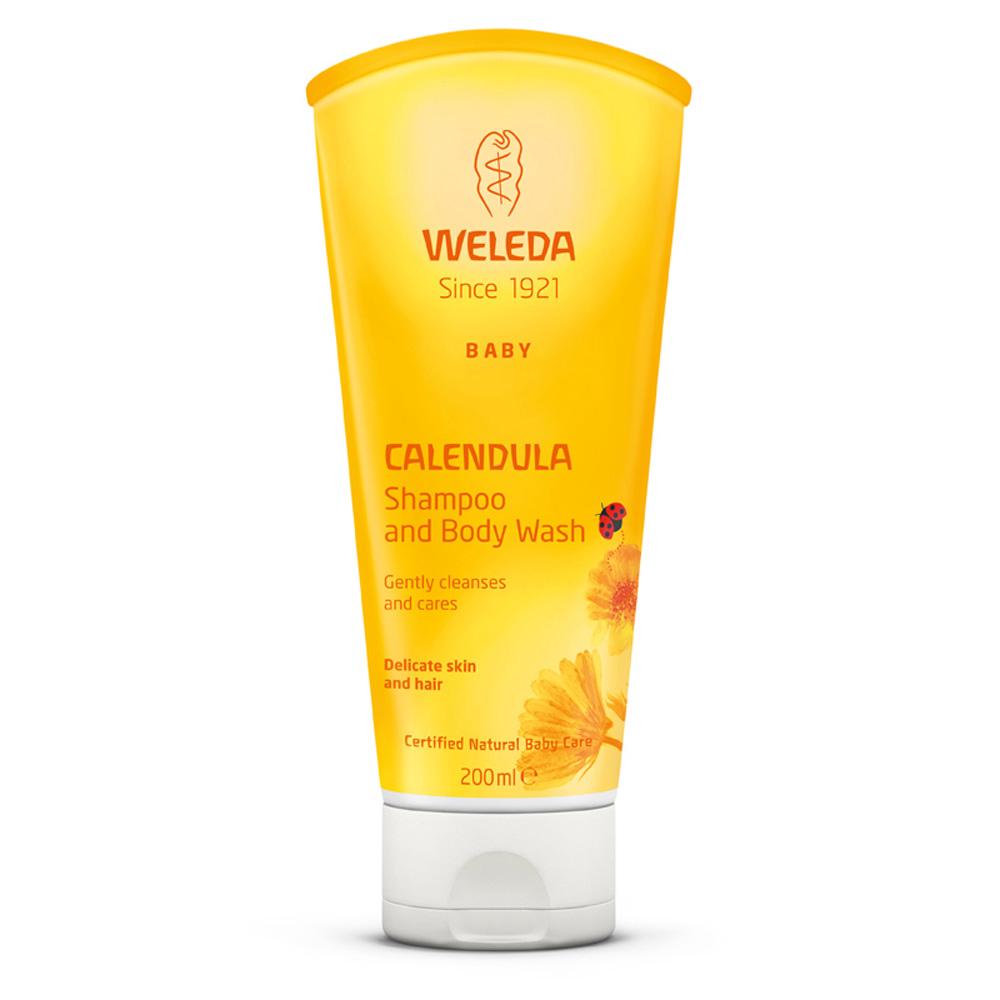 Calendula Baby Shampoo & Body Wash - 200mL, 4001638096515