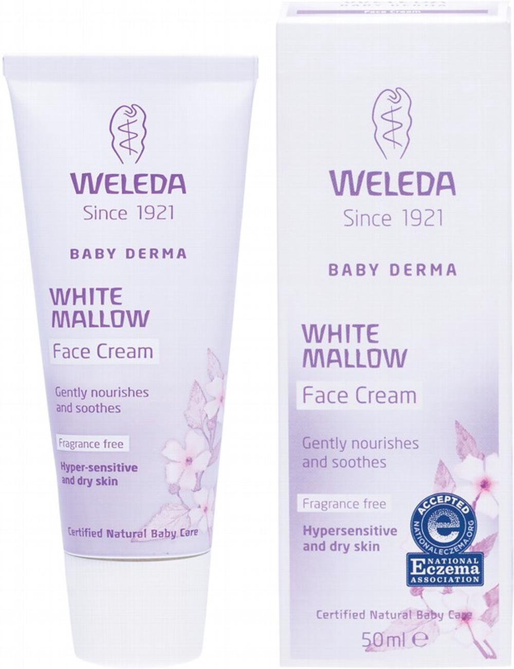Baby Derma White Mallow Face Cream - 50mL, 4001638096669
