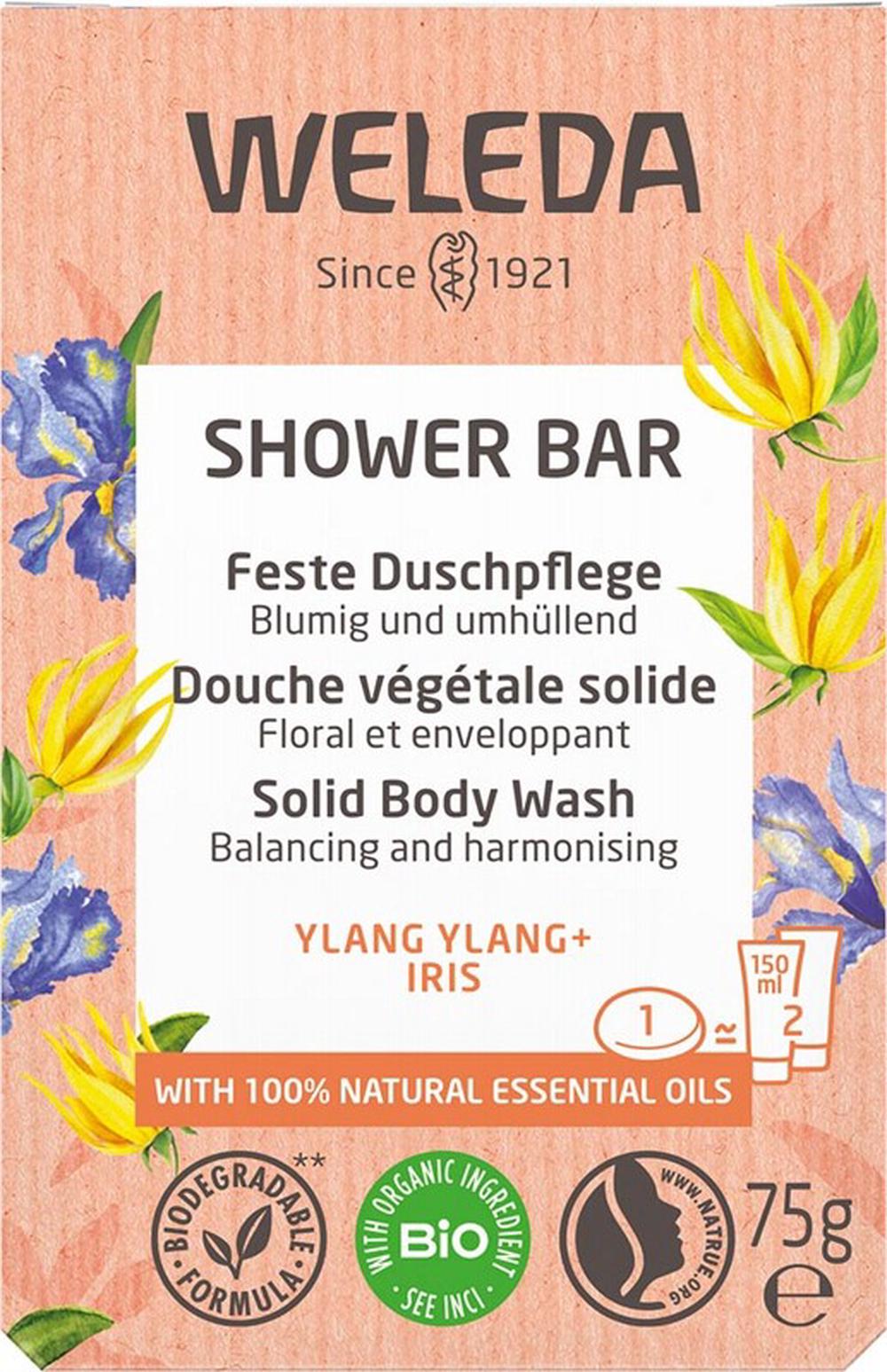 Shower Bar (Ylang Ylang + Iris) - 75g, 4001638529952