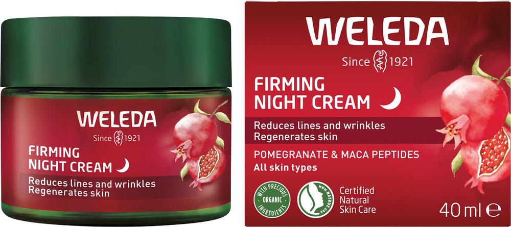 Firming Night Cream Pomegranate & Maca Peptides - 40mL, 4001638580106