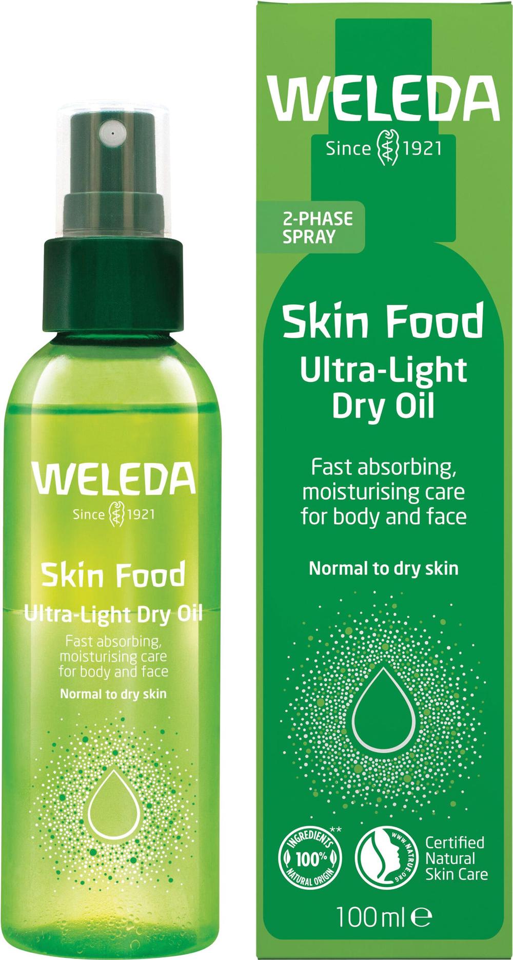 Skin Food Ultra Light Body Oil - 100mL, 4001638580342