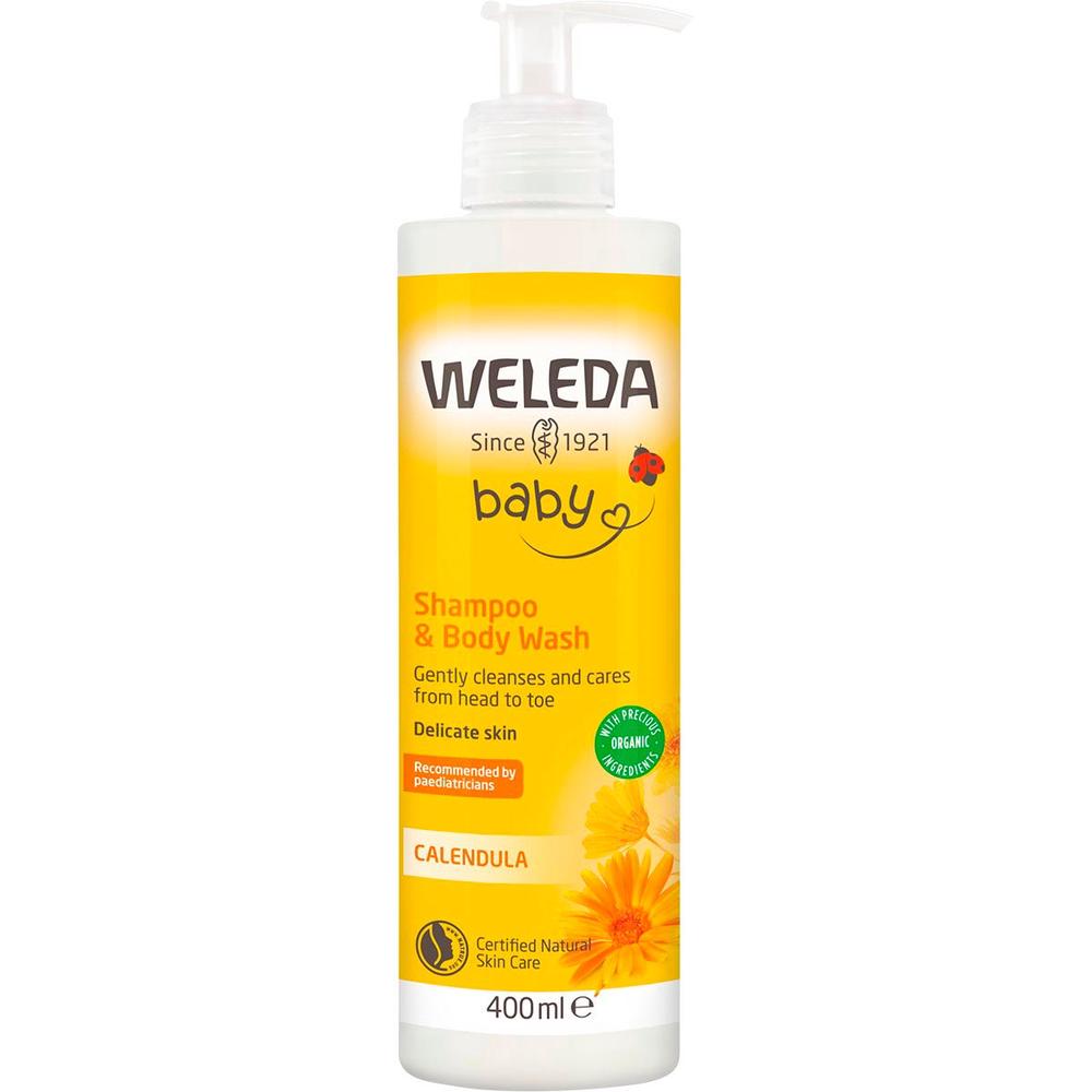 Calendula Baby Shampoo & Body Wash - 400mL, 4001638590273