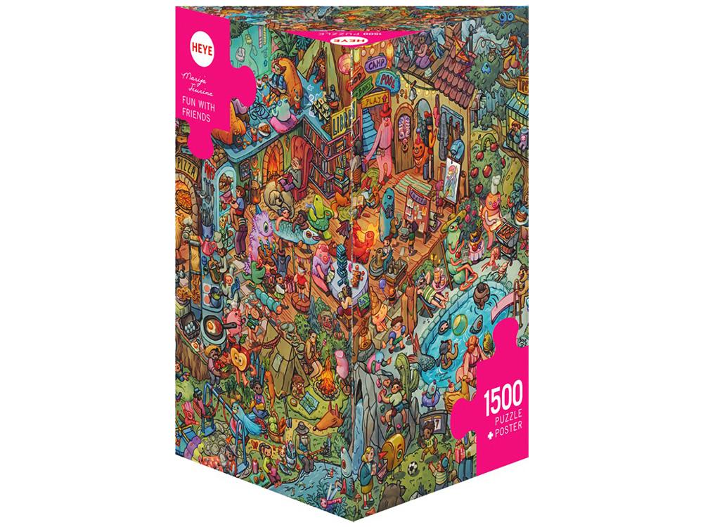 Heye Tiurina, Fun With Friends Jigsaw Puzzle, 1500 Piece, 4001689299293