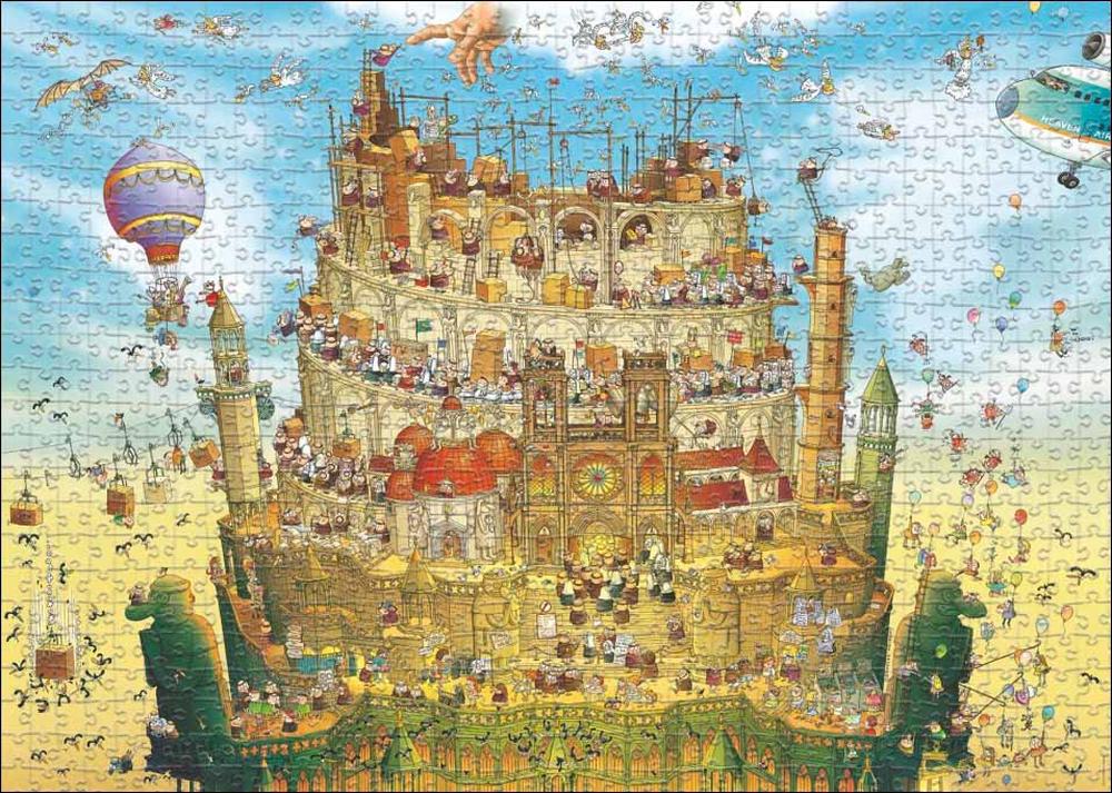 Heye That's Life, High Above Jigsaw Puzzle, 2000pc, 4001689300142