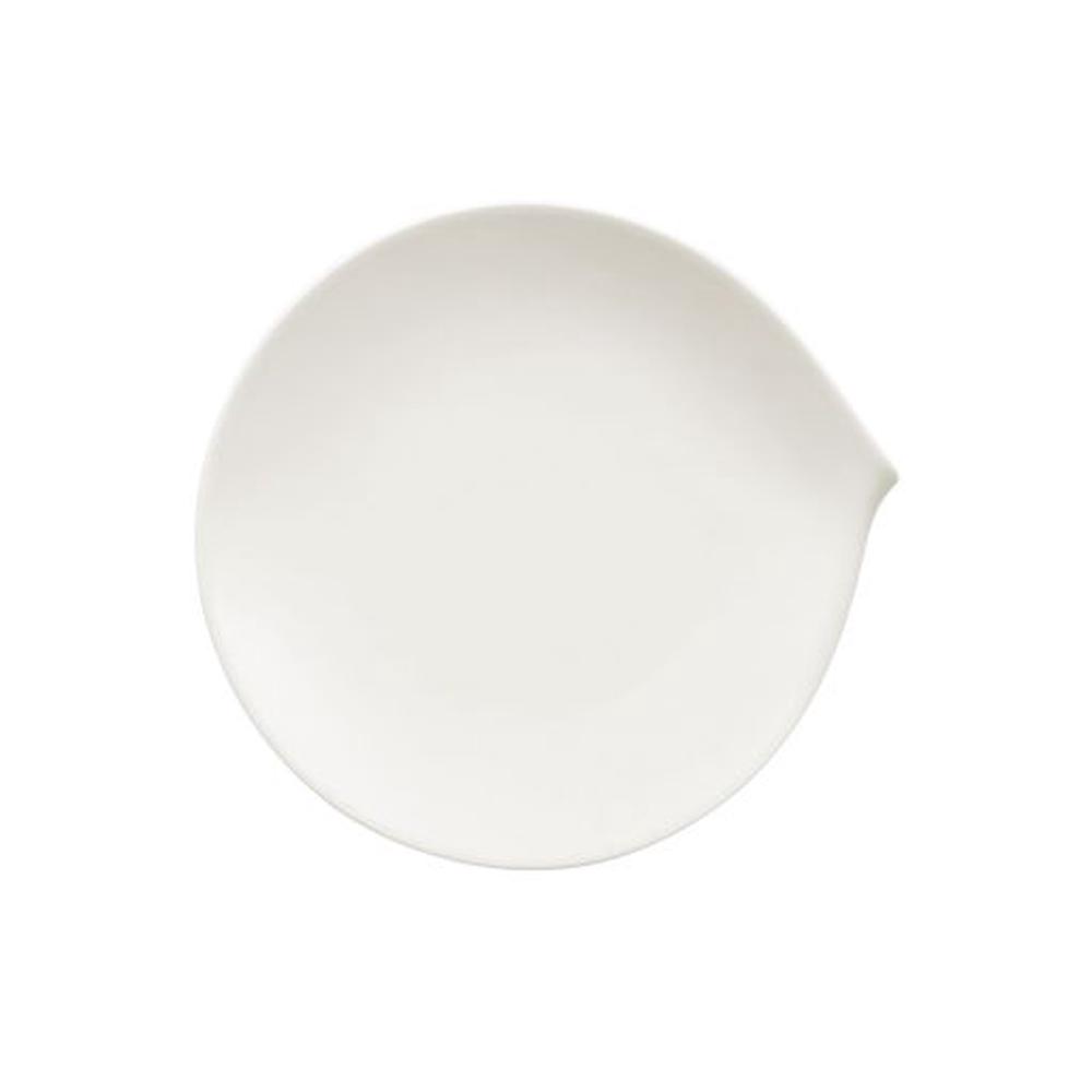 Villeroy & Boch Flow Salad Plate (White) - 23x22cm, 4003683349646