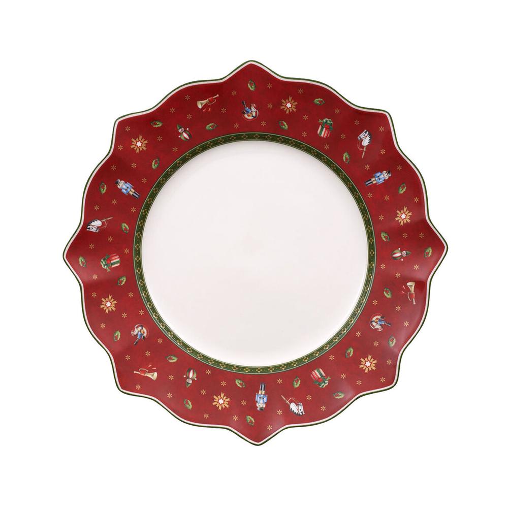 Villeroy & Boch Toy's Delight Flat Plate (Red) - 29cm, 4003683490584