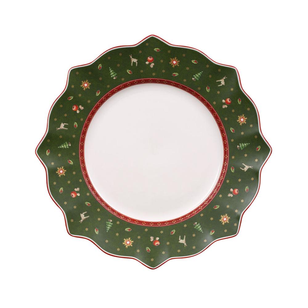 Villeroy & Boch Toy's Delight Flat Plate (Green) - 29cm, 4003683494032