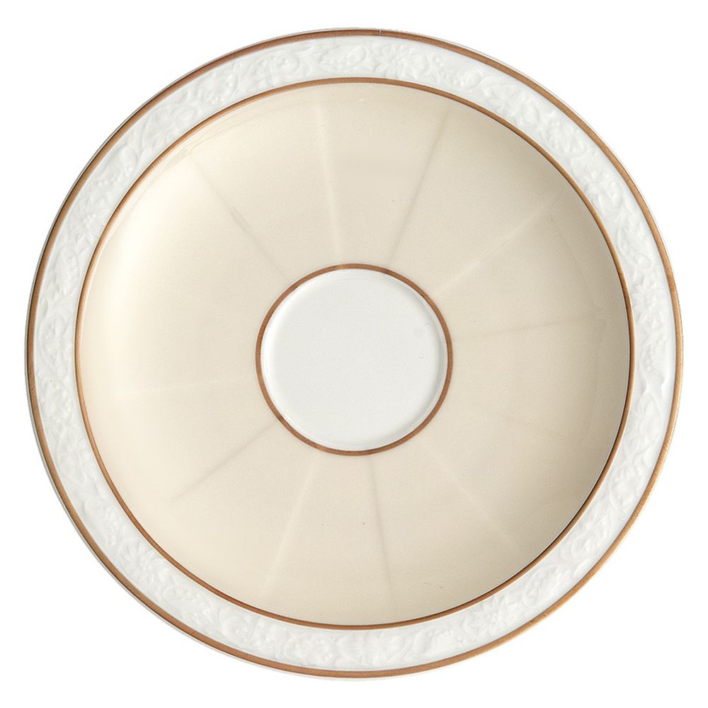 Villeroy & Boch Ivoire Espresso Cup Saucer (Beige) - 13cm by Villeroy & Boch - ISBN: 4003686131675