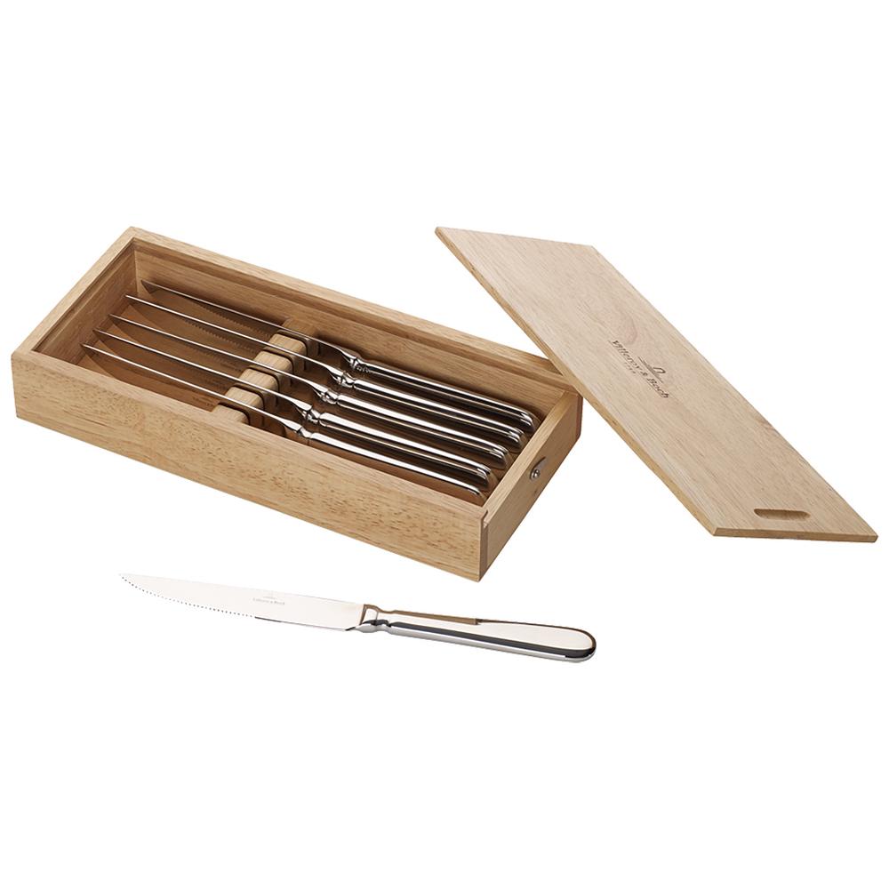 Villeroy & Boch Oscar Pizza/Steak Knife Set, 6pc, 4003686166240