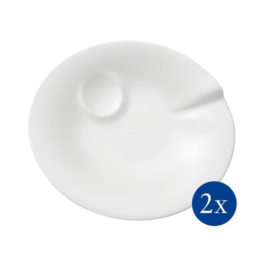 Villeroy & Boch Pasta Passion Pasta Plate Set, 2 Pieces (White) -  .7cm | Buy online at Well Cooked