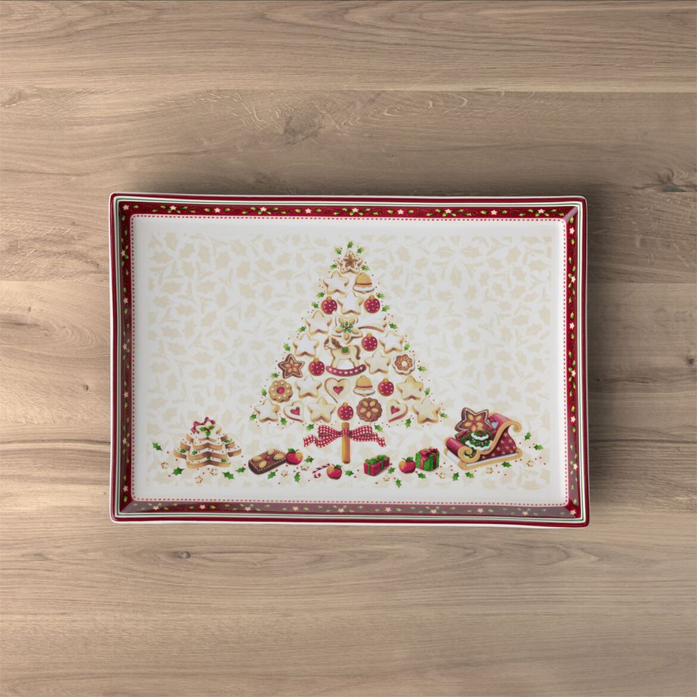 Villeroy & Boch Winter Bakery Delight Rectangular Cake Platter - Large by Villeroy & Boch - ISBN: 4003686289062