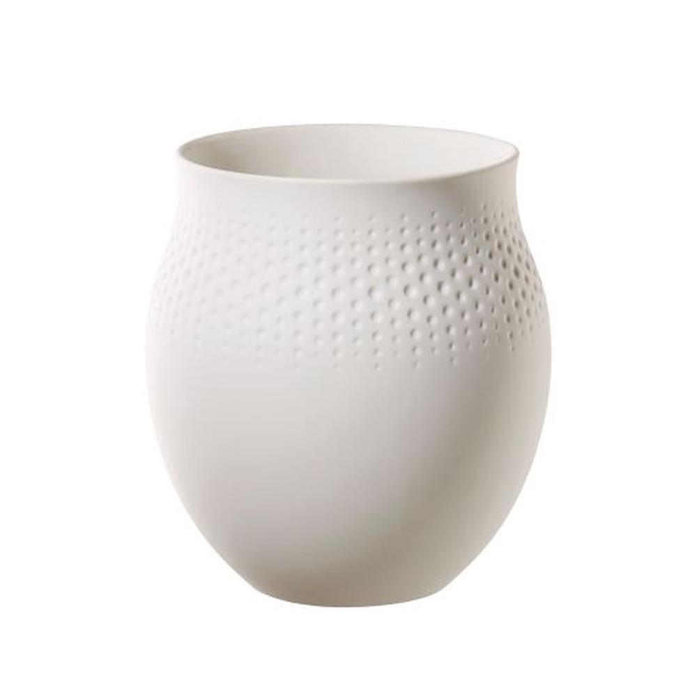 Manufacture Collier Vase Perle Large (White) - 16.5x16.5x17.5cm, 4003686327382