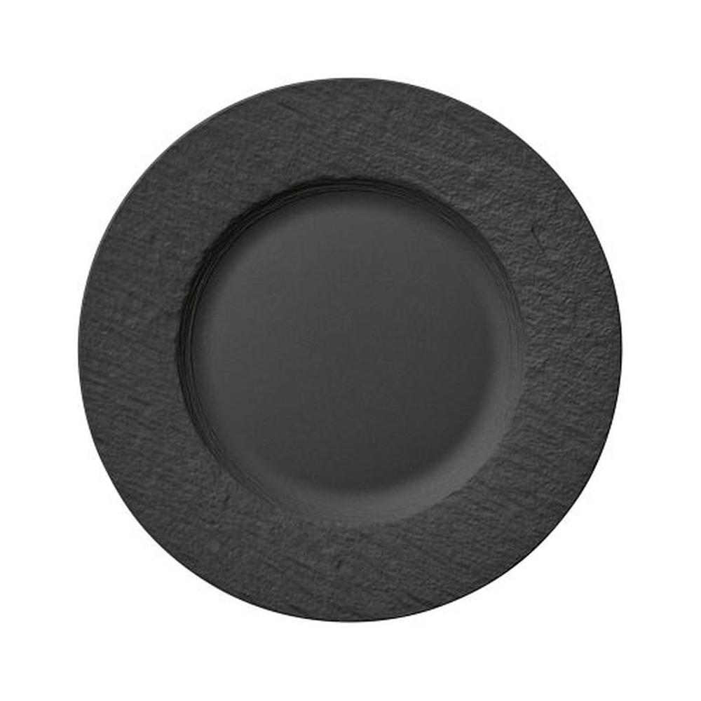 Villeroy & Boch Manufacture Rock Flat Plate (Black) - 27cm, 4003686354951