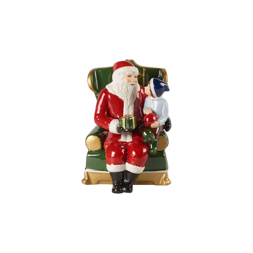 Santa On Armchair - 10x10x15cm, 4003686357372
