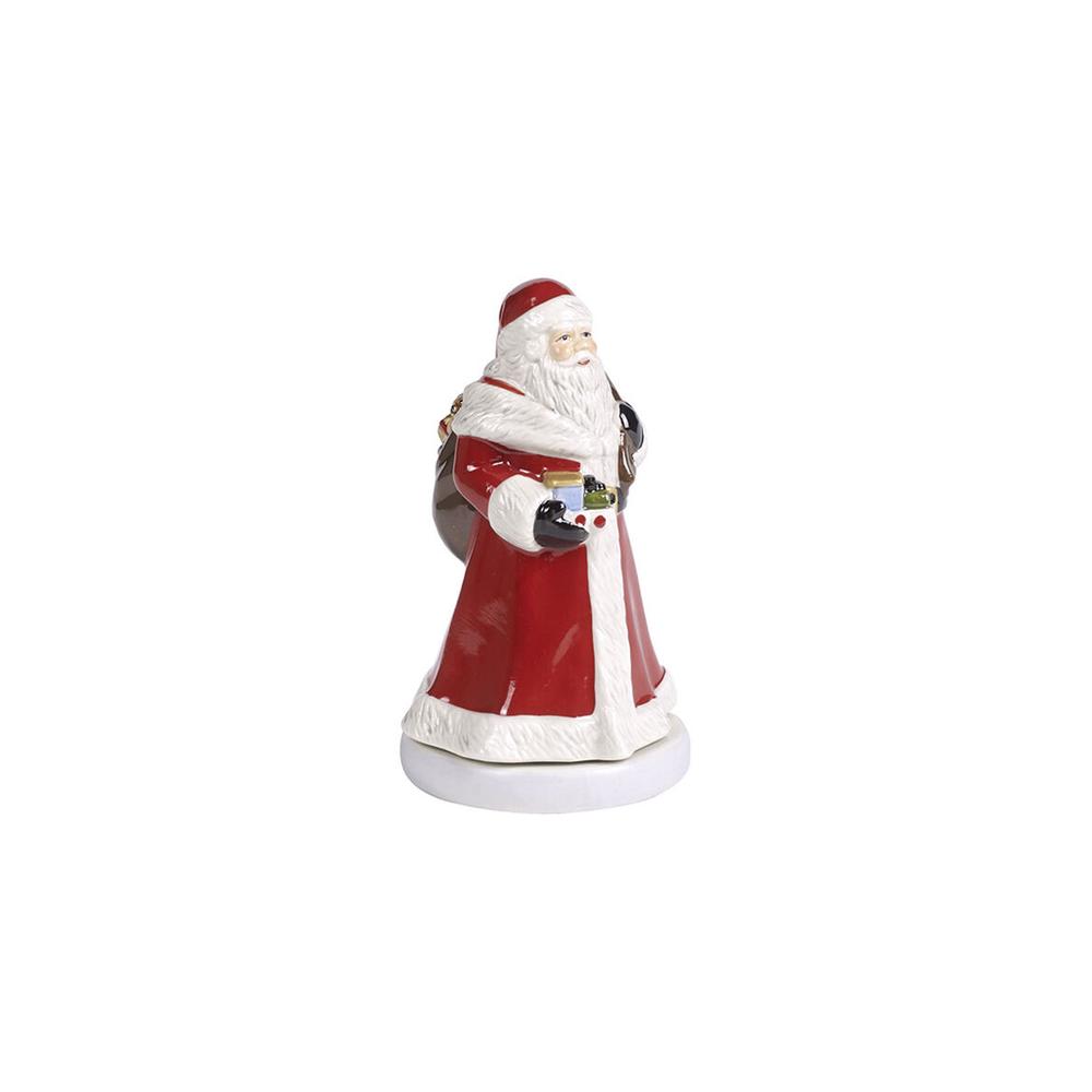 Nostalgic Melody Rotating Santa - 8x8x15cm, 4003686362352