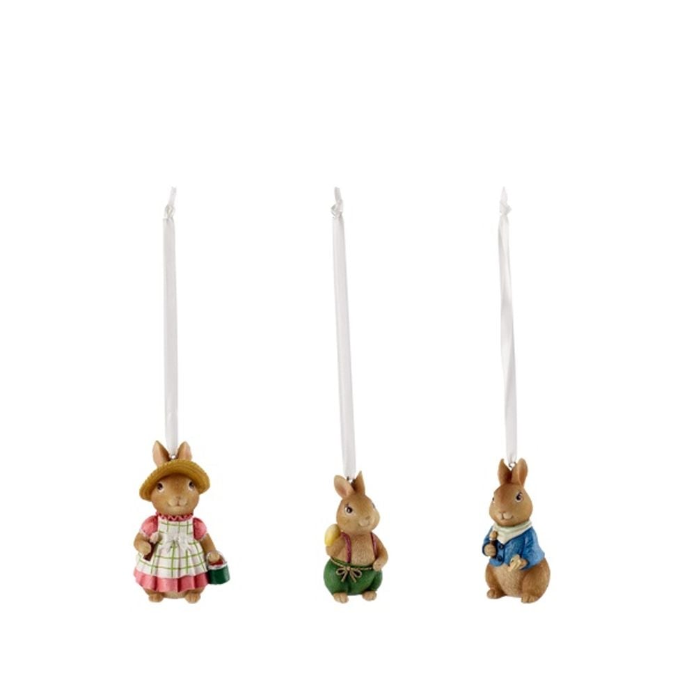 Villeroy & Boch Spring Fantasy Easter Ornaments, Set of 3 (Rabbit) by Villeroy & Boch - ISBN: 4003686365896