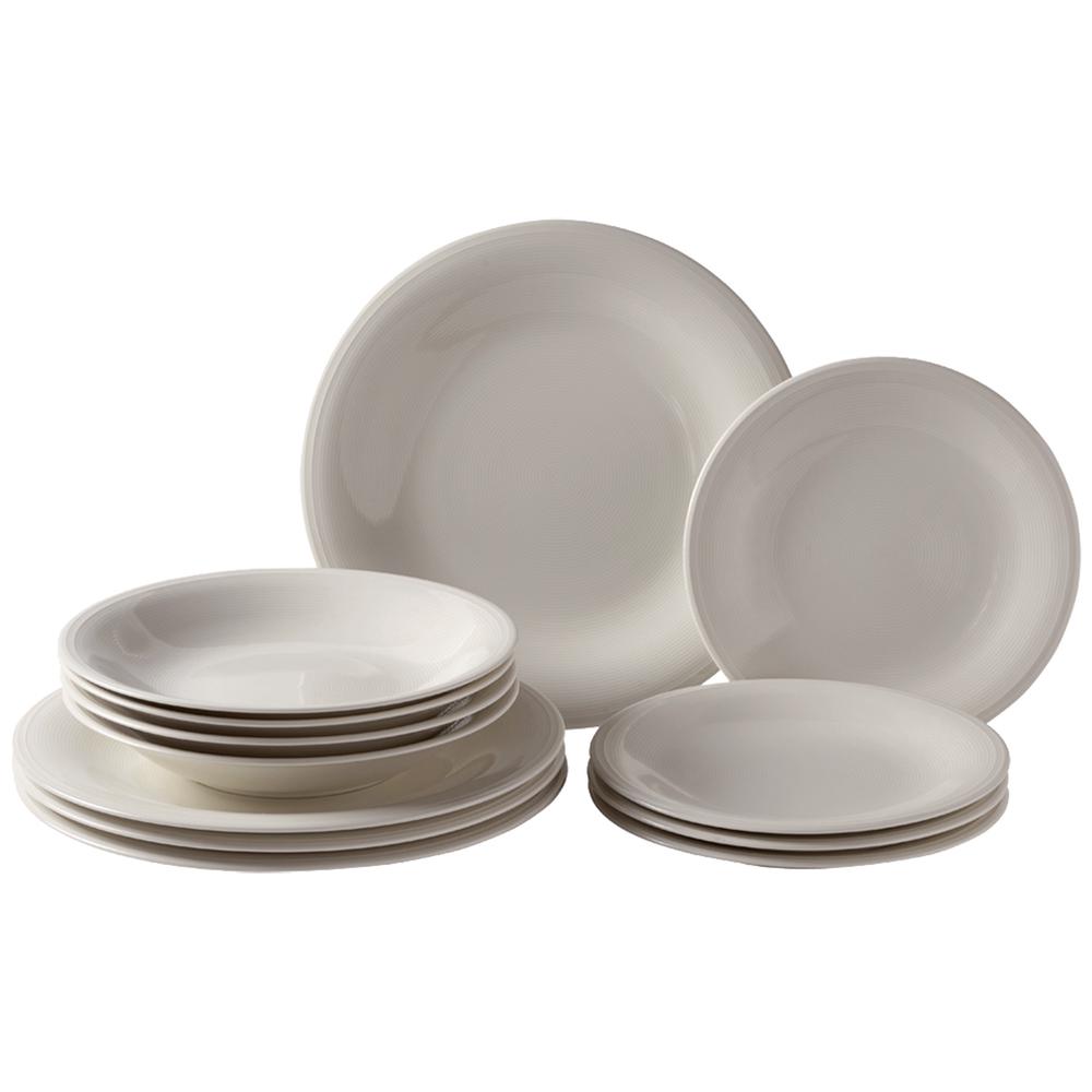 Villeroy & Boch Color Loop Natural Plate Starter Set, 12pcs, 4003686378353