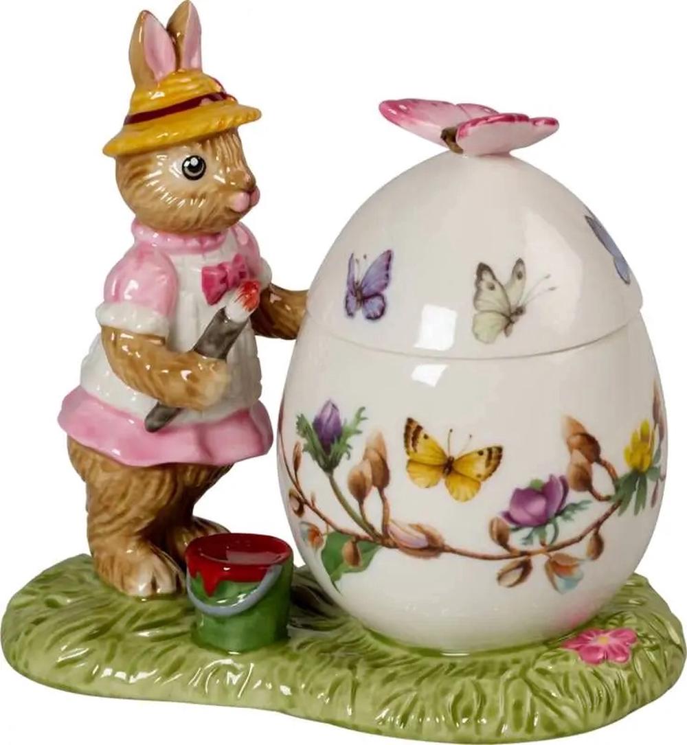 Villeroy & Boch Bunny Tales Box Easter Egg Anna Paint - 11x6,5x10 cm, 4003686387027