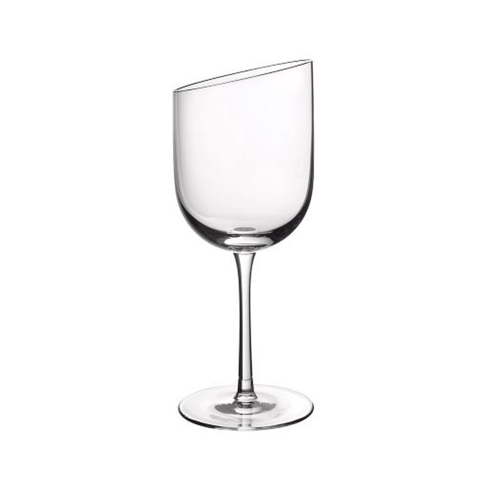 Villeroy & Boch NewMoon Red Wine Goblet Set, 4 Pieces (Clear) - 218mm, 4003686390676