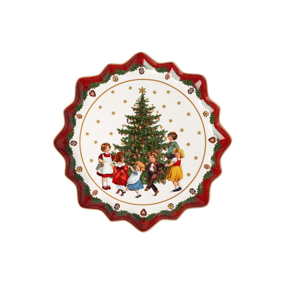 Villeroy & Boch Toy's Fantasy Plate Deep - Kids Dancing - 39cm, 4003686410909