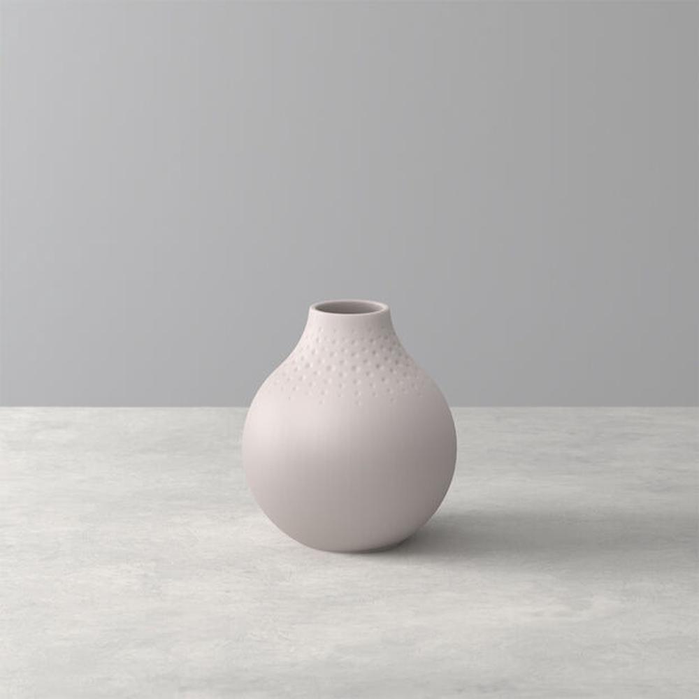 Manufacture Collier Small Vase, Perle (Beige) - 11x12cm, 4003686415911