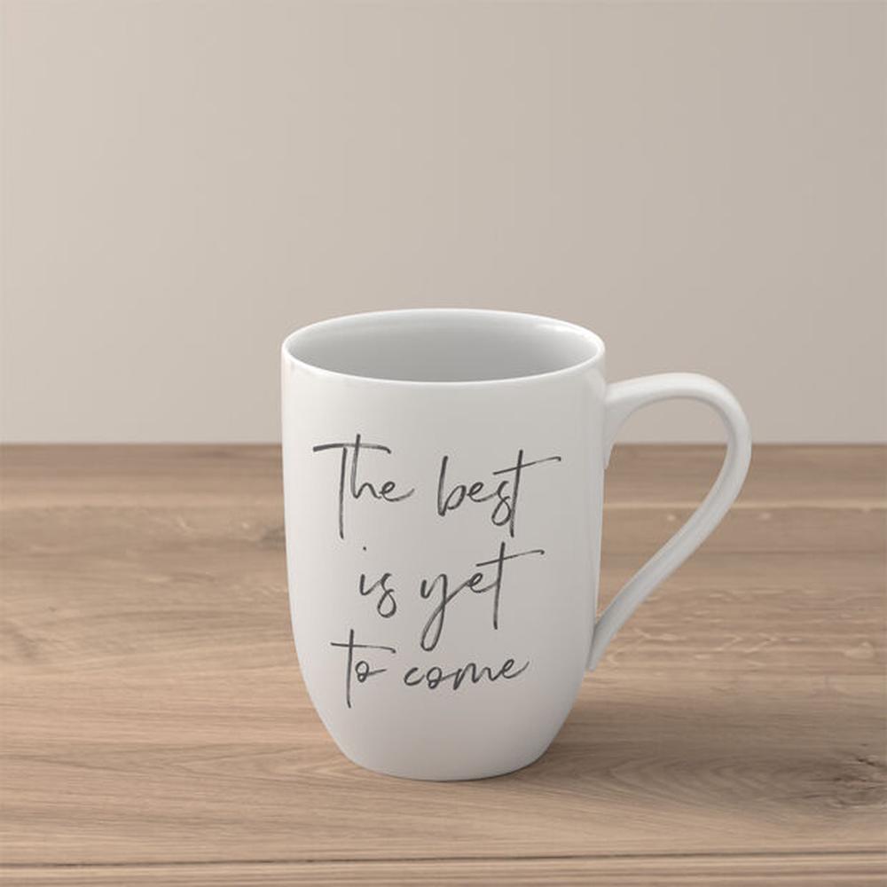 Villeroy & Boch Statement Mug (The Best Is Yet To Come) - 280mL, 4003686418707