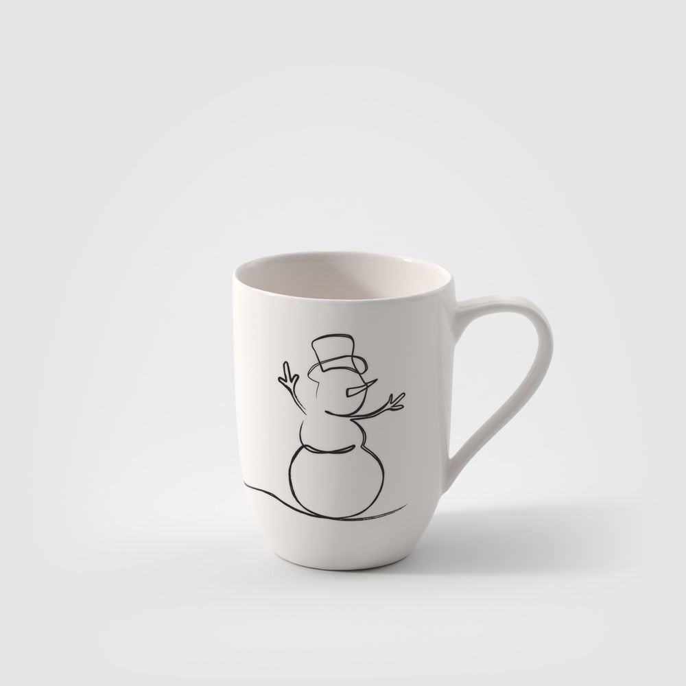 Villeroy & Boch Statement Mug (White/Black) - 290mL by Villeroy & Boch - ISBN: 4003686439078