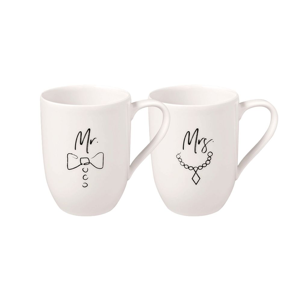 Villeroy & Boch Statement Mr and Mrs Set, 2pcs by Villeroy & Boch - ISBN: 4003686439368