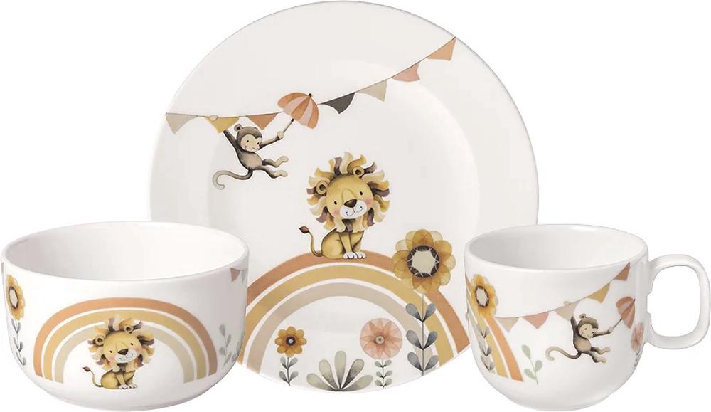 Roar Lion Children's Crockery, 3pcs, 4003686440562
