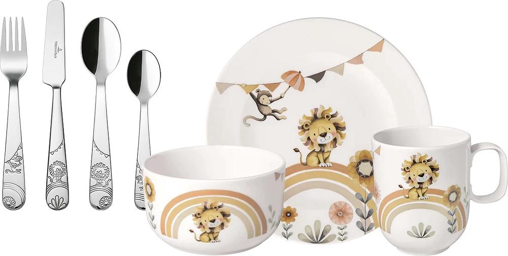 Villeroy & Boch Roar Lion Children's Crockery, 7pcs by Villeroy & Boch - ISBN: 4003686440579