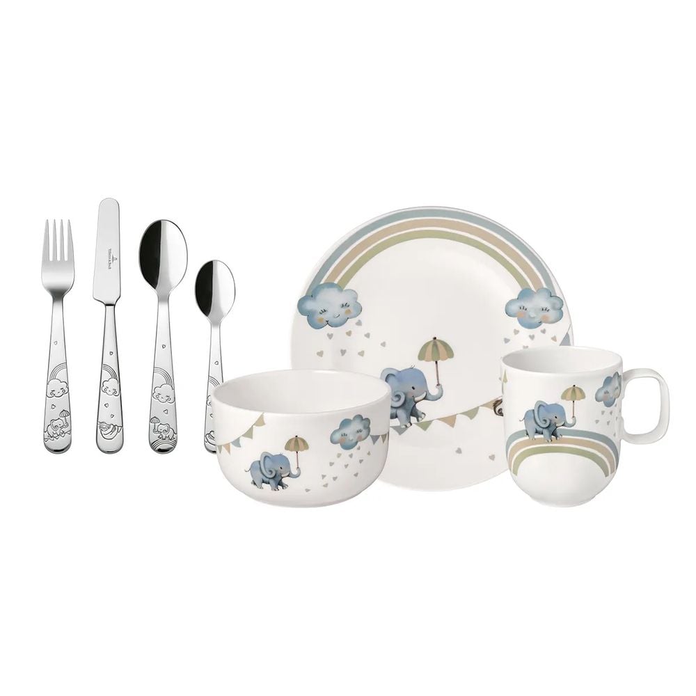 Villeroy & Boch Walk Elephant Children's Crockery, 7pcs by Villeroy & Boch - ISBN: 4003686440593