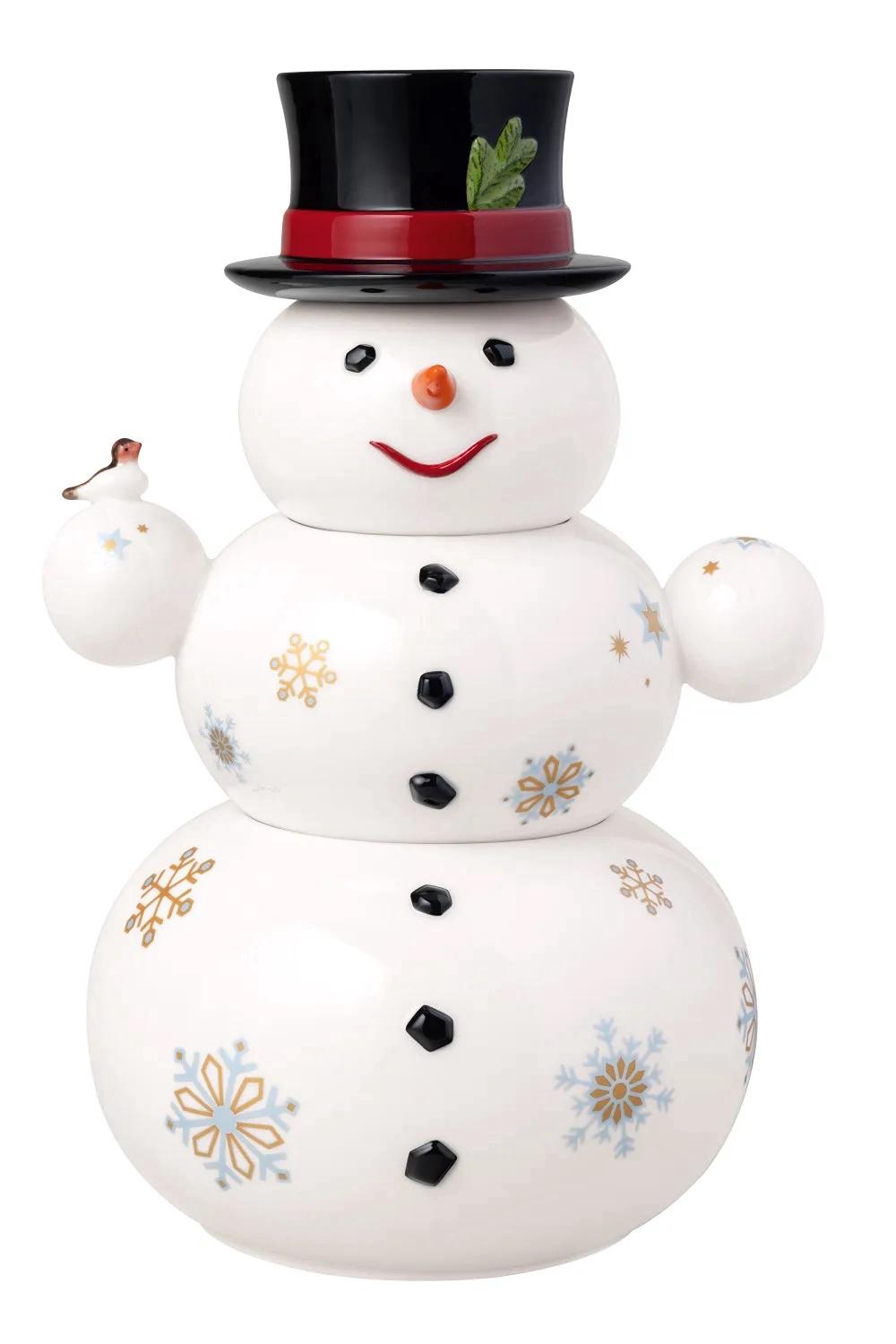 Villeroy & Boch Christmas Toys Memory Snowman Jar, 4003686441286