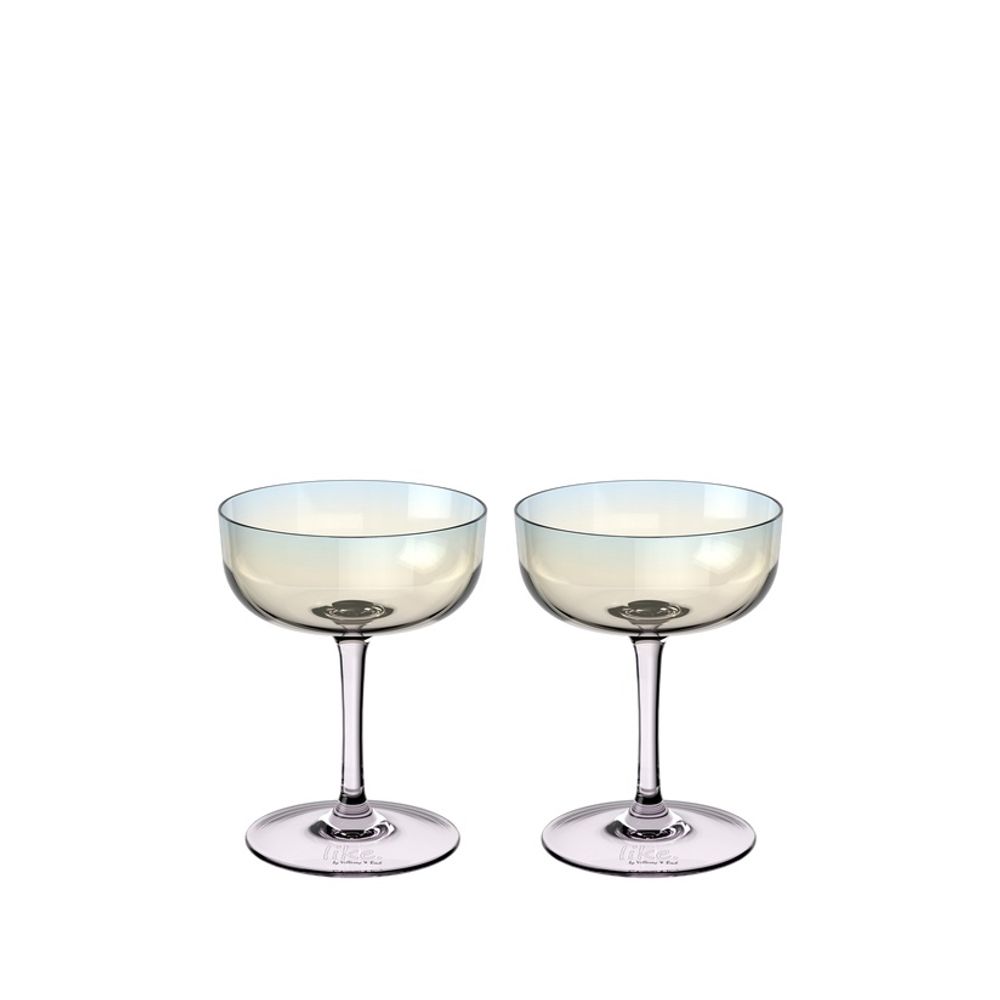 Villeroy & Boch Like Pearl Champagne Coupe, 2 Pieces - 120mL by Villeroy & Boch - ISBN: 4003686448612