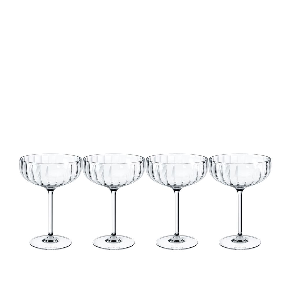 Villeroy & Boch Rose Garden Champagne Coupe, Set of 4 - 4x120mL by Villeroy & Boch - ISBN: 4003686450332