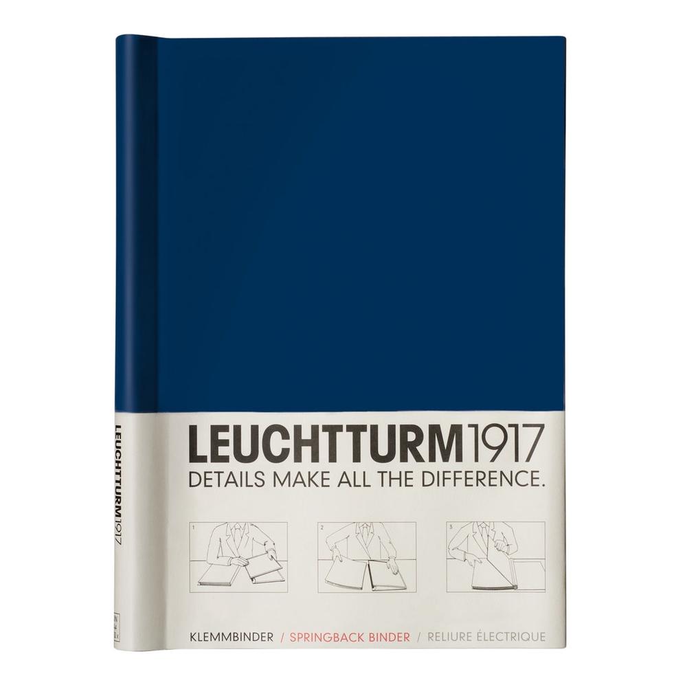 Leuchtturm1917 Springback Binder Peka, 150 Pages (Navy) - A4, 4004117279867