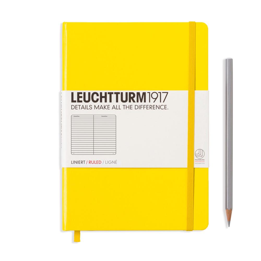 Leuchtturm1917 Notebook Medium A5 Lined - Lemon, 4004117424854