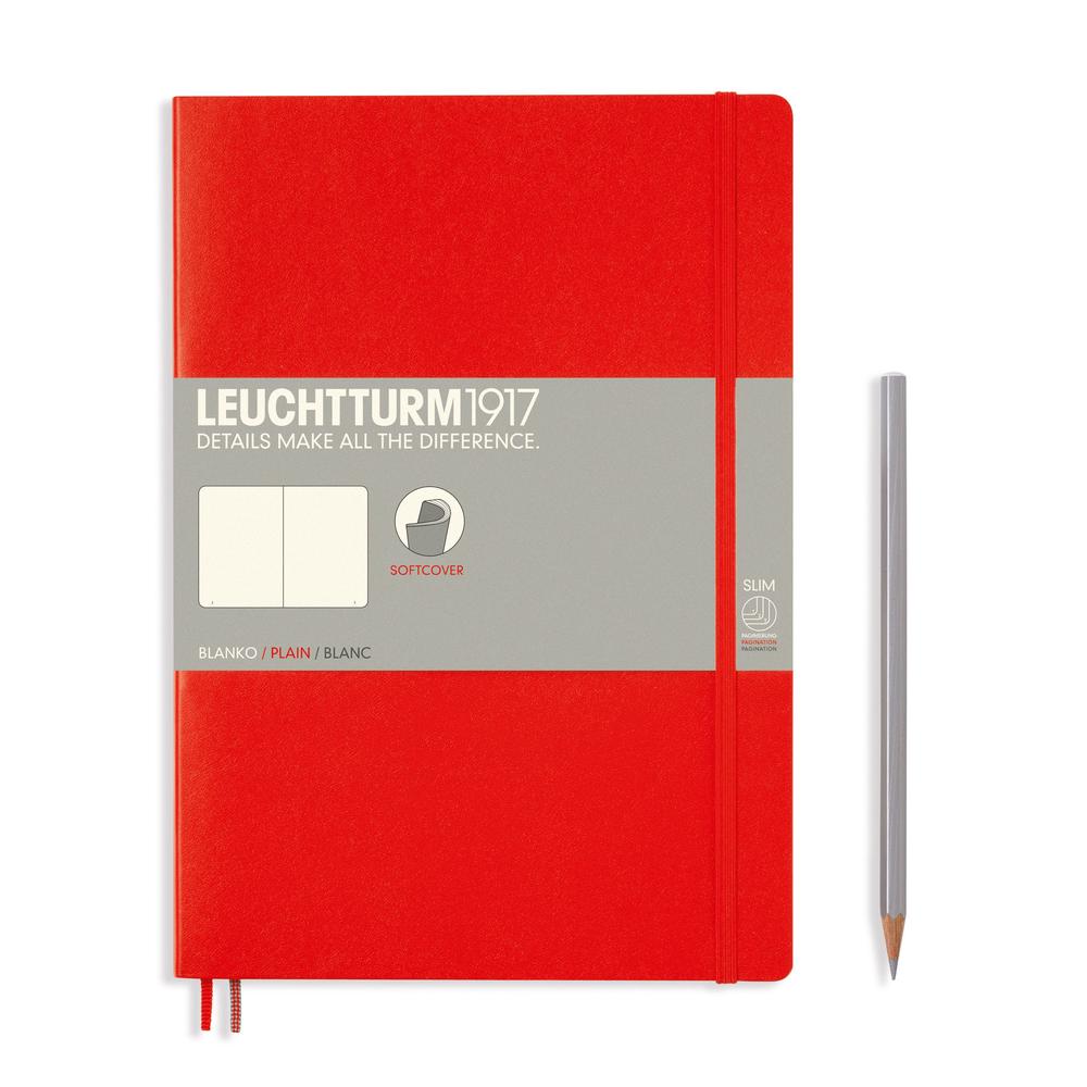 Leuchtturm1917 Notebook (B5) Plain - Black (Soft), 4004117468292