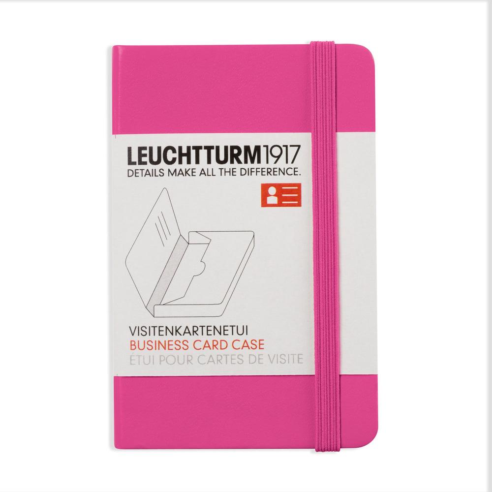 Leuchtturm1917 Business Card Case (New Pink) - 65x100x15mm, 4004117475696
