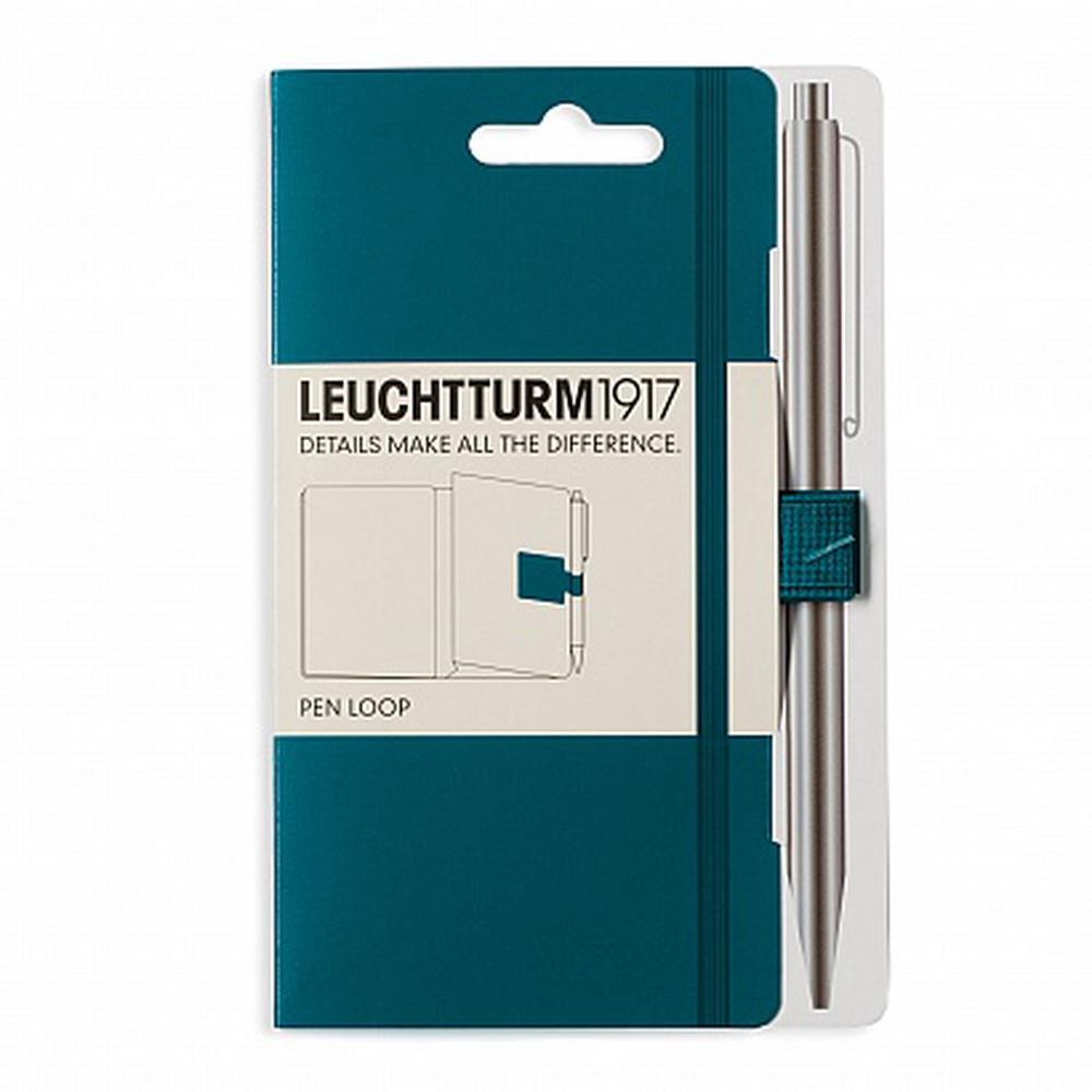 Leuchtturm1917 Pen Loop (Pacific Green) - 40x40mm, 4004117551659