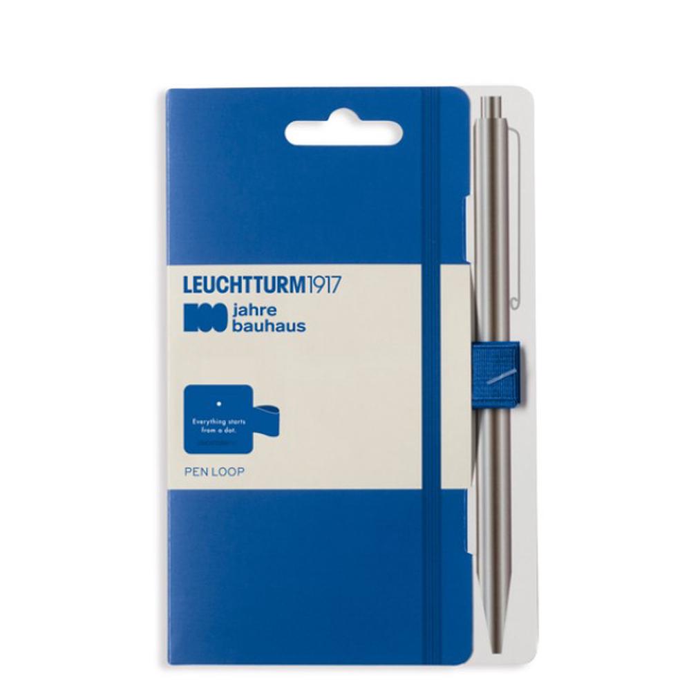 Leuchtturm1917 Pen Loop (Royal Blue Bauhaus 100) - 40x40mm, 4004117552717
